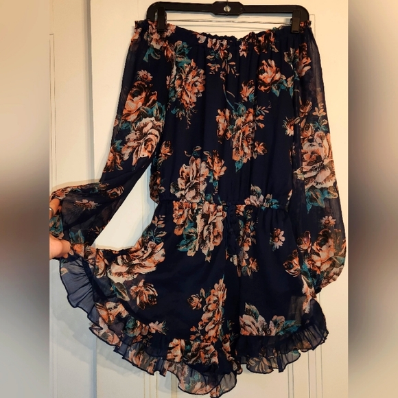 Band of Gypsies Pants - NWOT Women's off shoulder romper